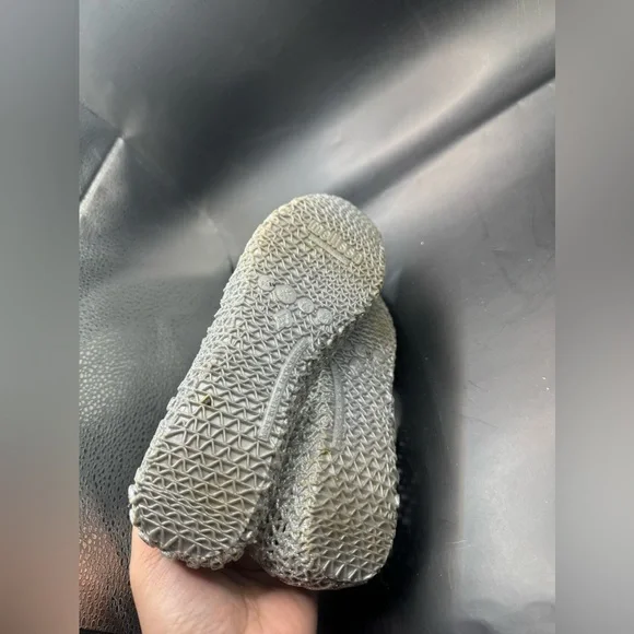 EUC- Melissa+Campana Silver Glitter Flats - Picture 5 of 8